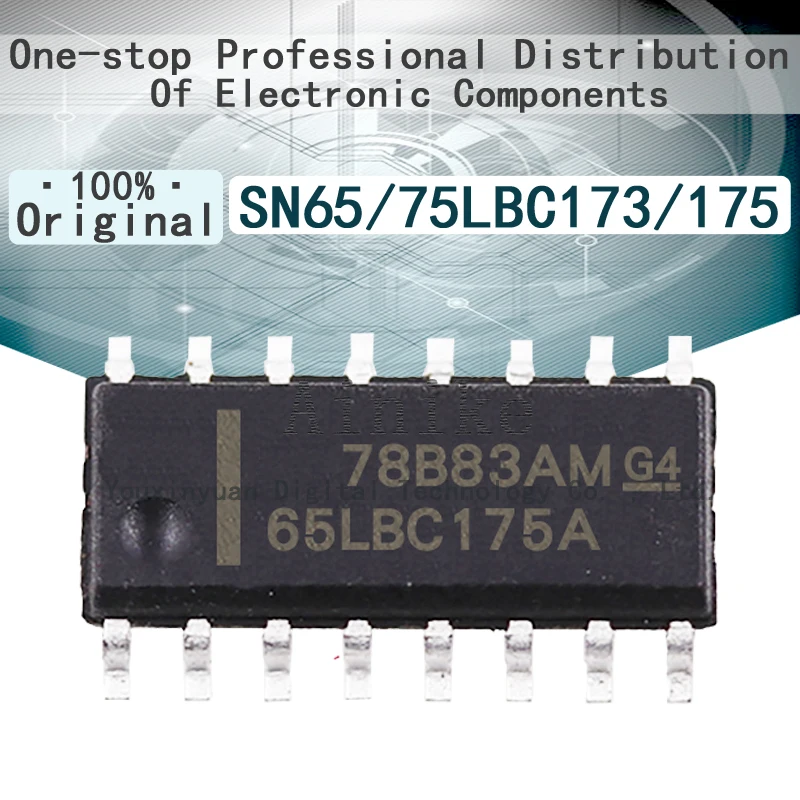 10 шт., новинка, оригинальный SN65LBC173DR, SN65LBC173DR, SN65LBC175DR, SN75LBC173DR, SN75LBC173DR, sn75lbc173адr, SN75LBC175DR, sn75lbc175адr