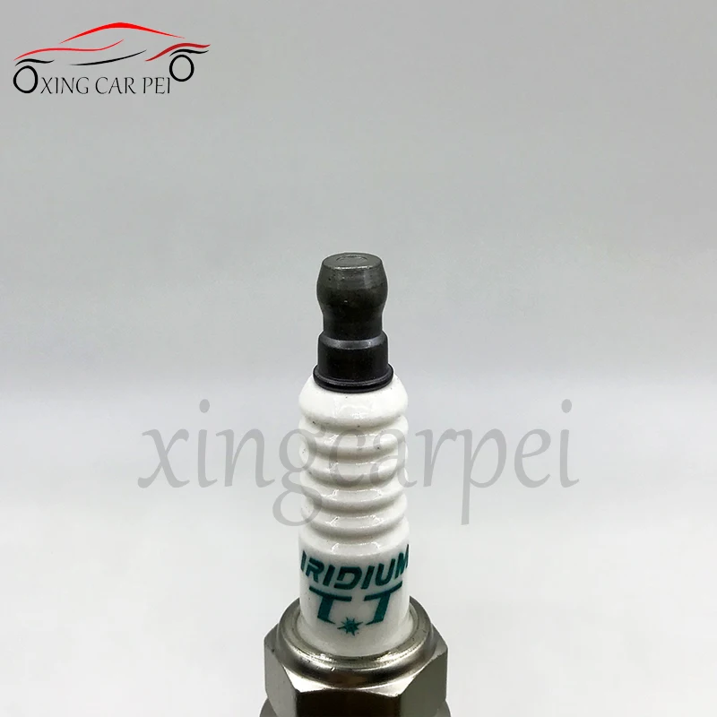 4pcs IK20TT Dual IRIDIUM Spark Plug For Audi Chery For VW For Toyota CITROEN Jeep Subaru Seat Skoda PEUGEOTHONDA LEXUS OPEL