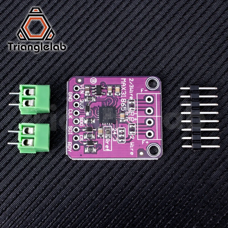 trianglelab MAX31865 PT100 For Arduino 3V~5V RTD-to-Digital Converter Board Temperature Thermocouple Sensor Amplifier Module