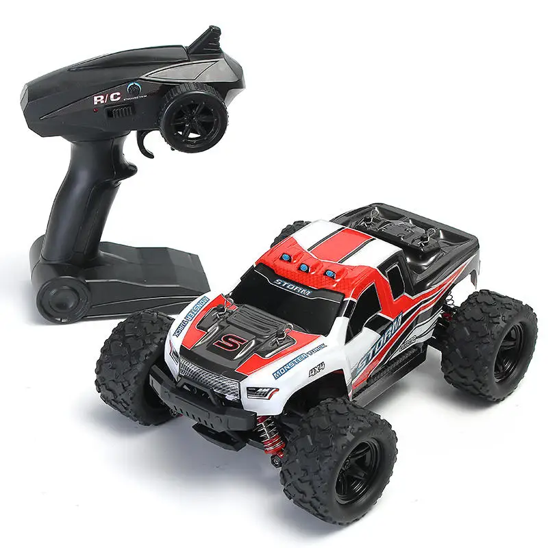 HS 18301/18302 1/18 2.4G 4WD 40 + MPH High Speed Big RC Racing Car OFF-Road Vehicle Toys VS A959-B 12428