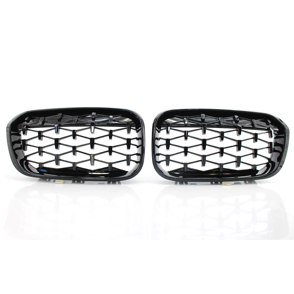 

Fit For BMW F20 F21 1 Series 2014 ON LCI Front Kidney Grill Diamond Edition Grilles