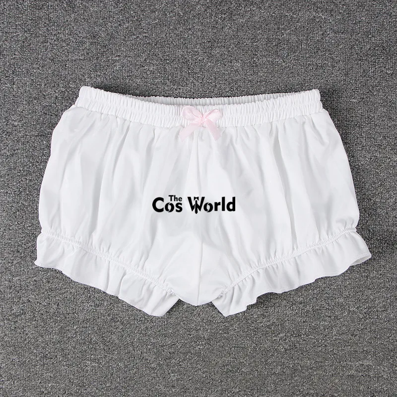 Lolita shorts seguros para meninas, bloomers, roupas íntimas, perneiras, calças de segurança, uniforme escolar JK, trajes cosplay, doce, verão