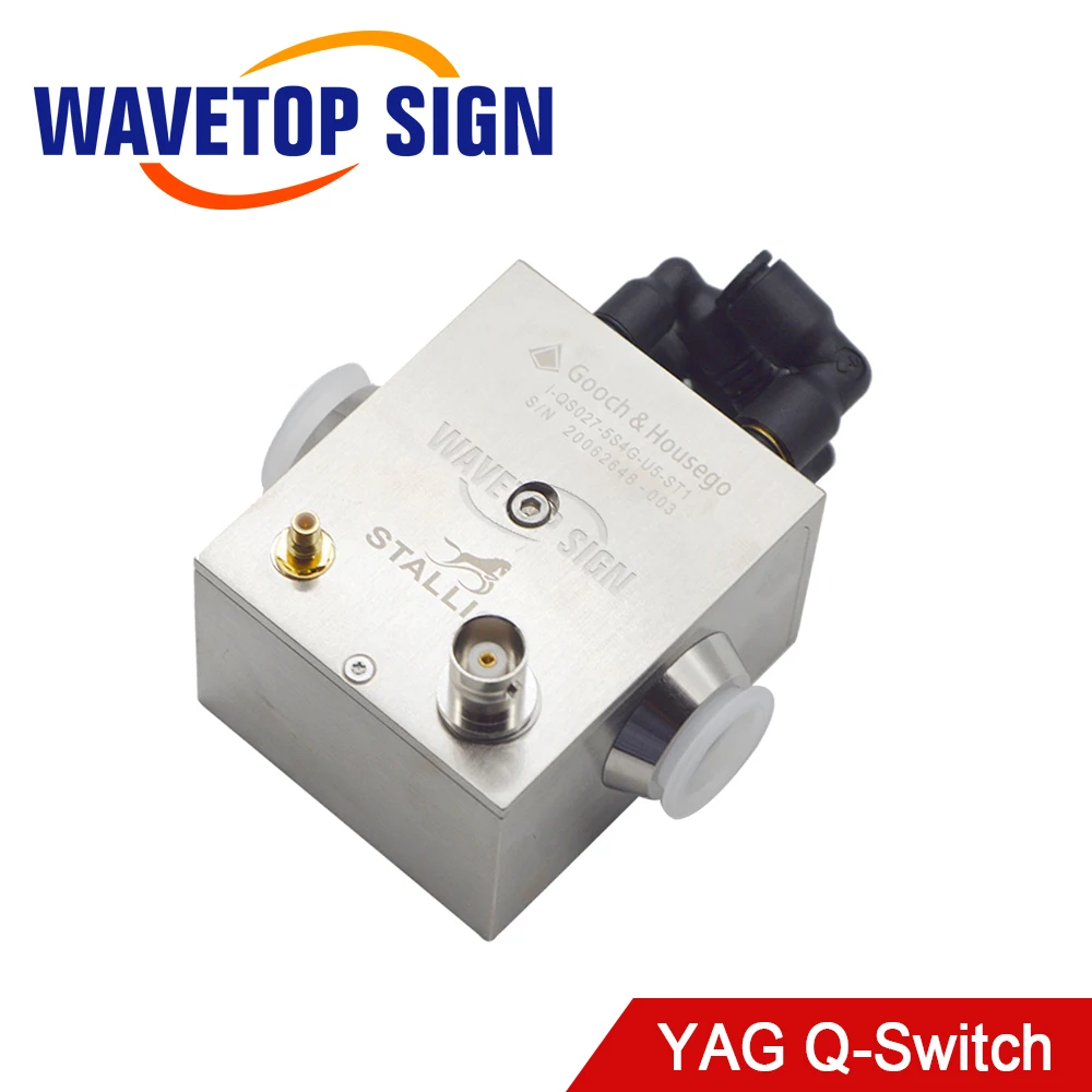 

WaveTopSign YAG Q-Switch GOOCH & HOUSEGO I-QS27-4S4G-U5-ST1 3-5mm 1064nm for YAG Laser Marking Machine Q Switch