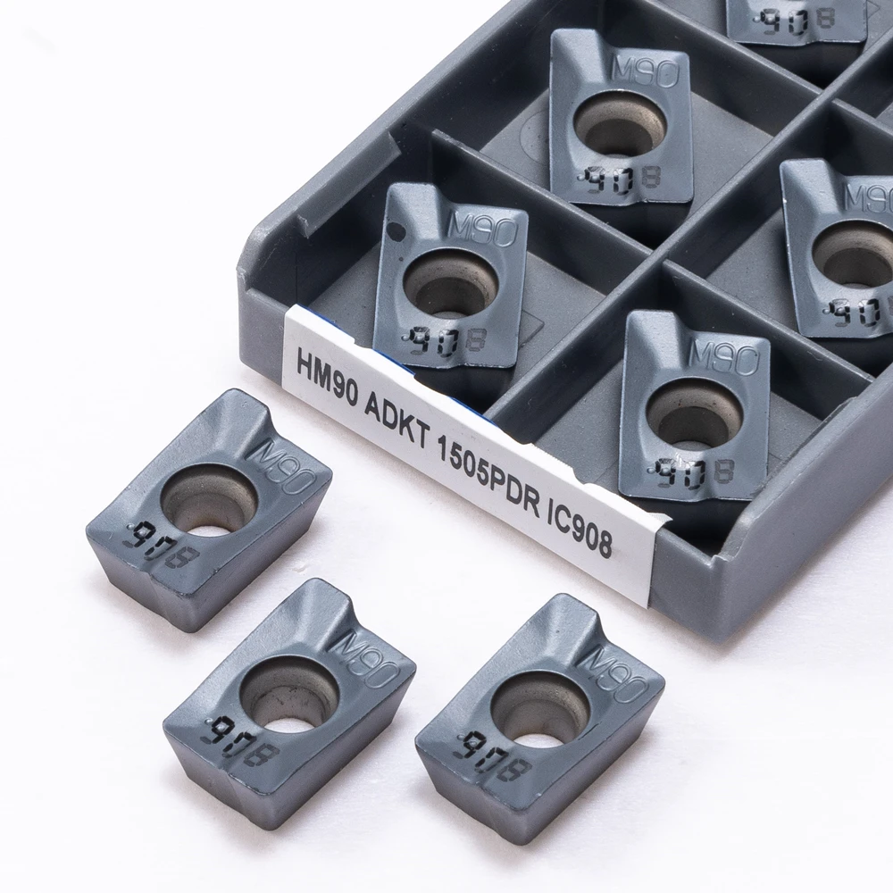 Di alta qualità Sanyinghe HM ADKT 1505PDR IC908 utensile per inserti di fresatura in metallo duro IC908 tornitura esterna originale 10 pz
