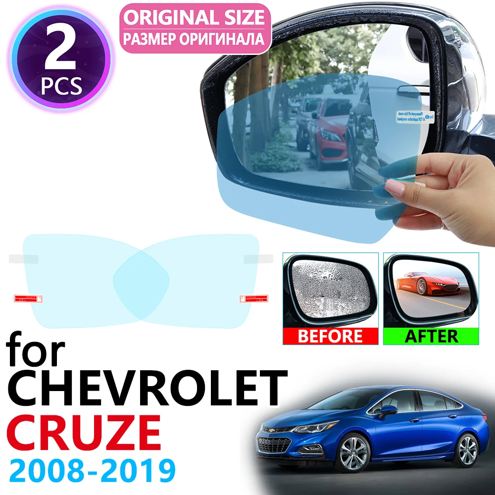 

Для Chevrolet Cruze 2008 ~ 2019 полное покрытие зеркало заднего вида противотуманная непромокаемая противотуманная пленка аксессуары 2010 2012 2013 2015 2018