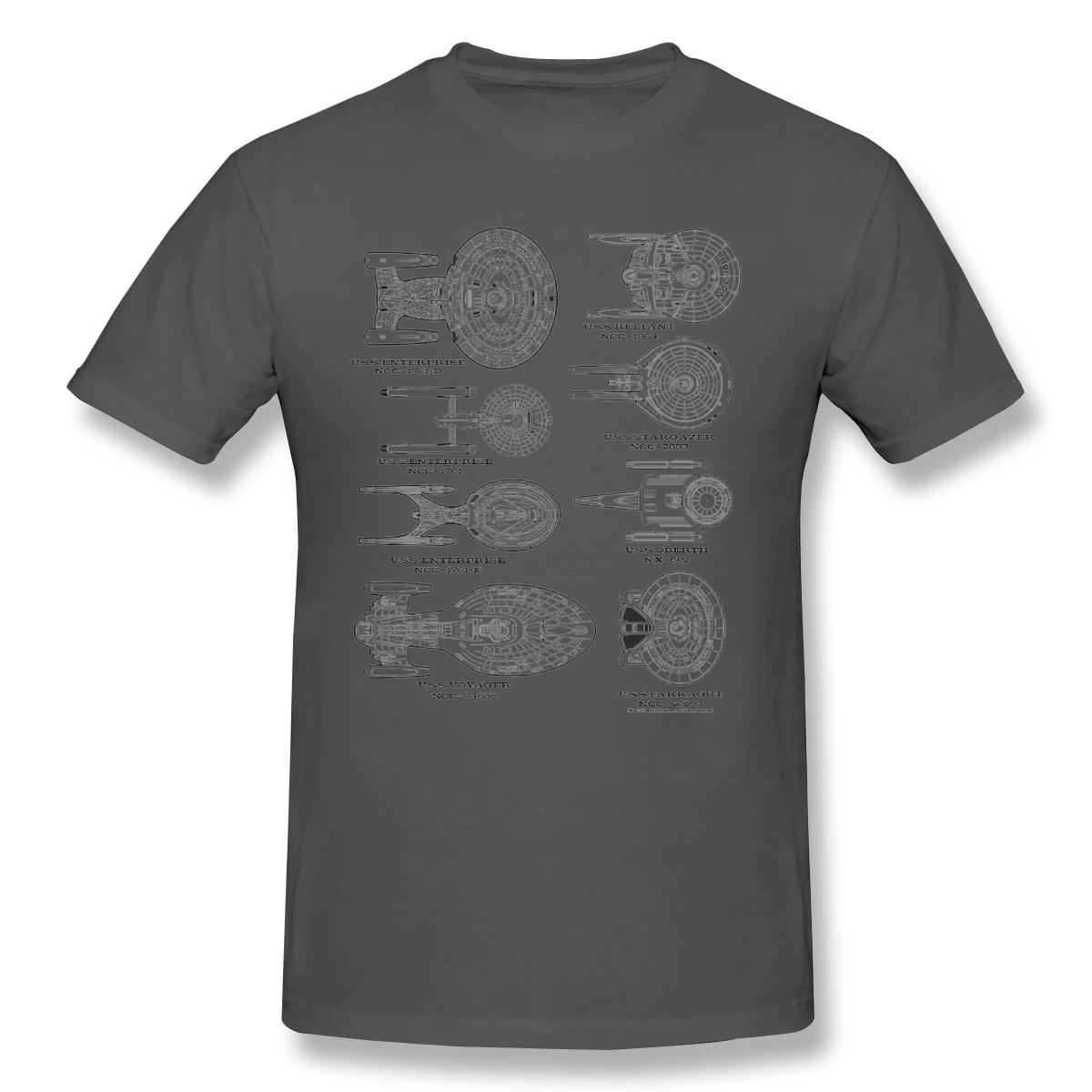 Man Trek And The Stars Ships Of The Past Schematics Kirk,Enterprise,Tv,Fifth Sun travel Novelty Graphic T-shirts