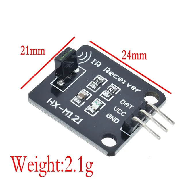 1set/lot 38KHz IR Infrared Transmitter Module IR Digital Infrared Receiver Sensor Module For Arduino Electronic Building Block image 6