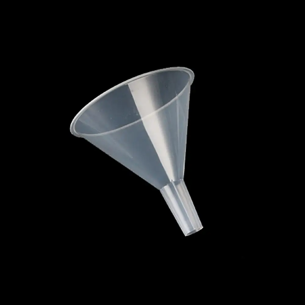 5 sztuk 120mm plastikowe lejki lejek laboratoryjny olejek eteryczny dyfuzor do perfum lejki do pakowania laboratoryjna analiza ilościowa