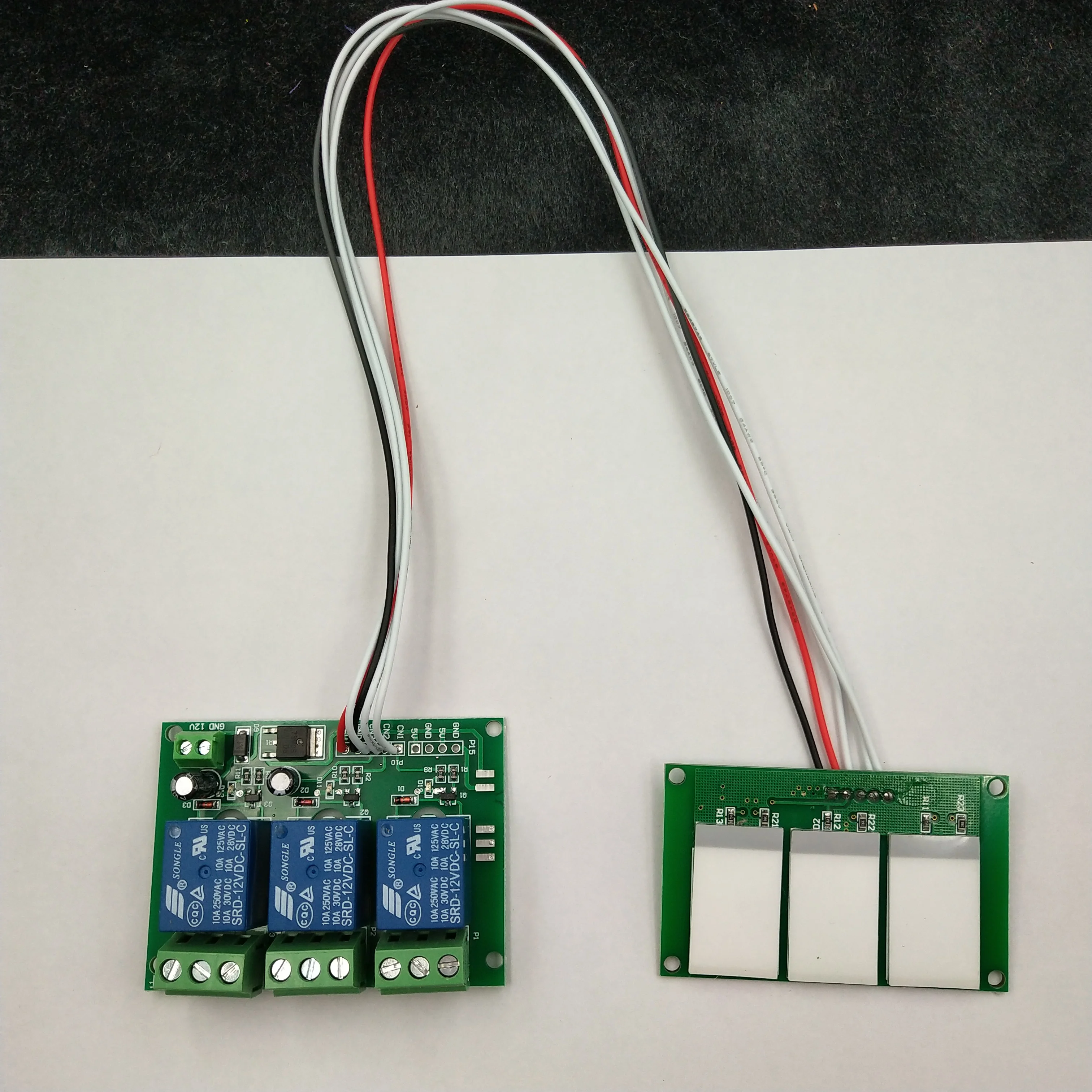 

12V 24V 3-channel Touch Button Module with Relay Board
