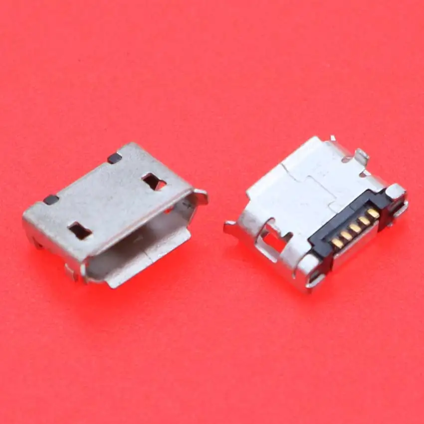 10 قطعة مايكرو USB صغير جاك SMD DIP 5Pin أنثى المقبس شحن ميناء موصل لينوفو أيسر نوكيا Coolpad ZTE huaweharings ميناء