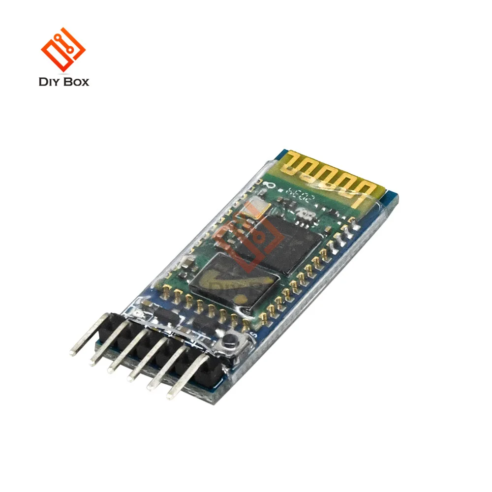 Módulo inalámbrico HC-05 HC05 para Arduino Serial 6 Pin Bluetooth RF receptor transceptor módulo RS232 Master Slave 3,3 V