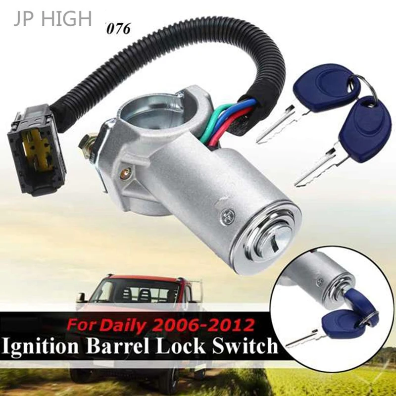 Car Ignition Lock Barrel Type Ignition Switch Door Lock for Iveco DAILY 2006-2012 2996075 29960764