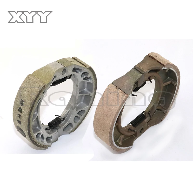 High Quality Motorcycle Rear Wheel Brake Shoe Drum Brake Shoes Sets For SUZUKI GN125 BAJAJ100 GS125 RX125 BM100 Haojue