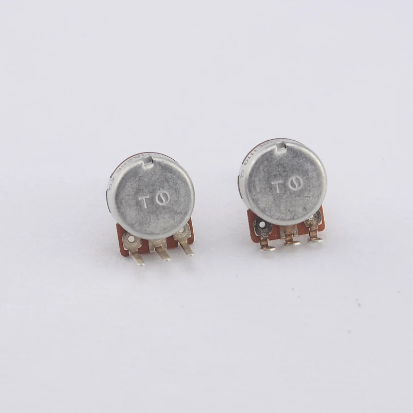 【Made in USA】1 Piece TQ A25K Brass Shaft Potentiometer(POT) For Electric Guitar Bass Active Pickup