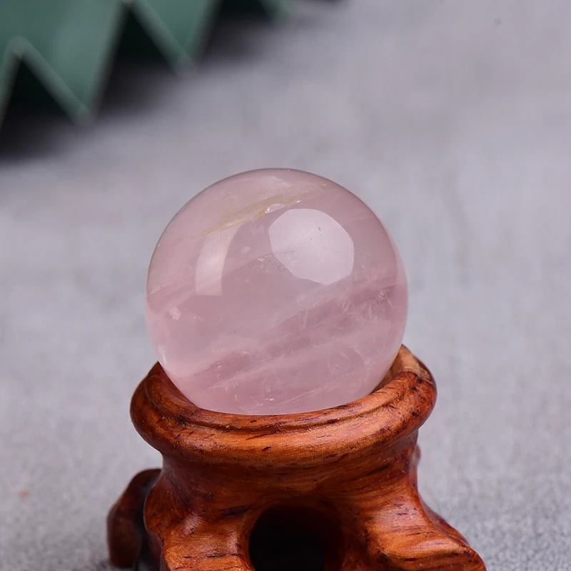 1PC Natural Dream Amethyst Ball Polished Globe Massaging Ball Reiki Healing Stone Home Decoration Exquisite Gifts Souvenirs Gift image 3