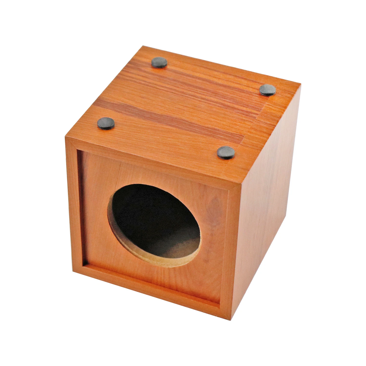 GHXAMP 나무 스피커 상자 쉘 3 인치 트위터 확성기 빈 바디 위성 케이스 DIY 75mm 오디오 장치 데스크탑 쉘 2PCS