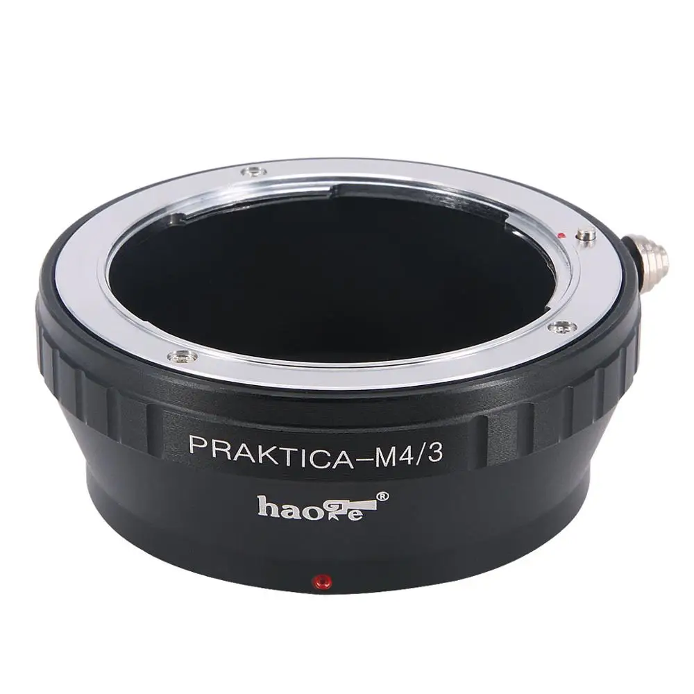 Haoge Manuelle Objektiv Mount Adapter für Praktica B PB Montieren Objektiv Olympus und Panasonic Micro Four Thirds MFT M4/3 M43 Kamera