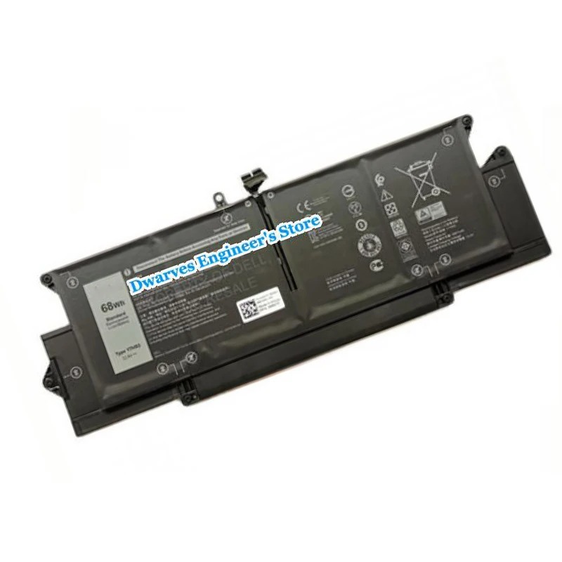 Genuine Y7HR3 11.4V 5666mAh Laptop Battery WY9MP XMV7T For Dell Latitude 7410 Notebook Batteries