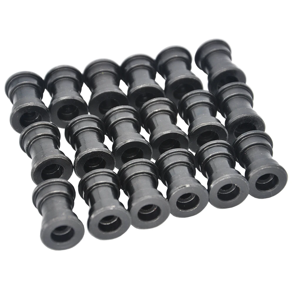 18Pcs 1/12 Komatsu 360 Support Wheel Bearing Wheel Full Steel For RC Hydraulic Excavator Chassis Toy Parts