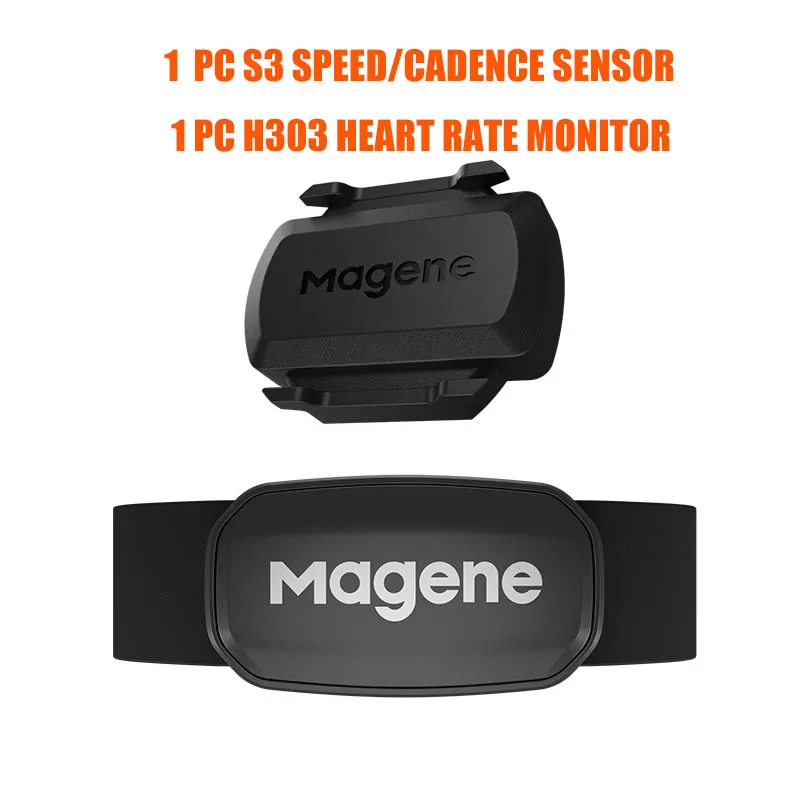 Magene H303 Herzfrequenzsensor Bluetooth ANT Upgrade HR Monitor mit Brustgurt Dual Mode Computer Fahrrad Sportband Gürtel