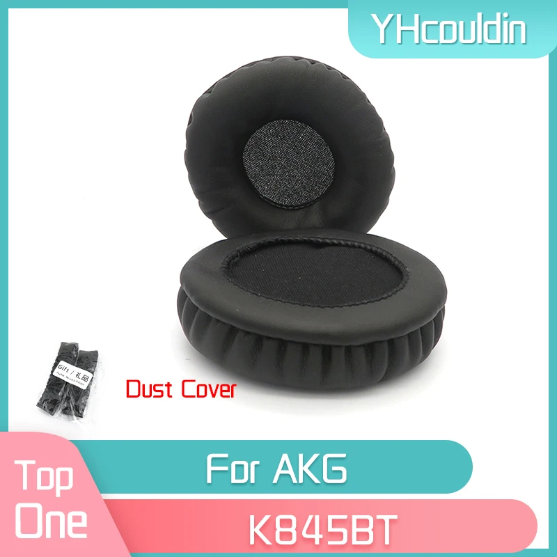YHcouldin وسادات الأذن ل AKG K845BT سماعة الجلود وسائد الأذن استبدال وسادات الأذن