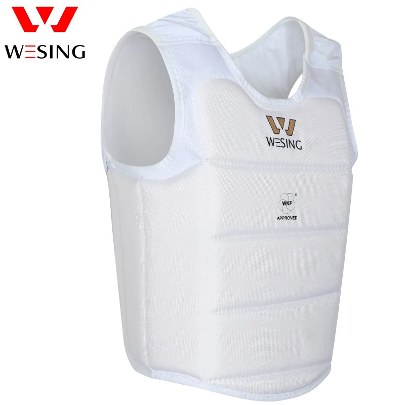 Wesing karate chest protectors Professional WKF Approved men karate chest guard for competition and training