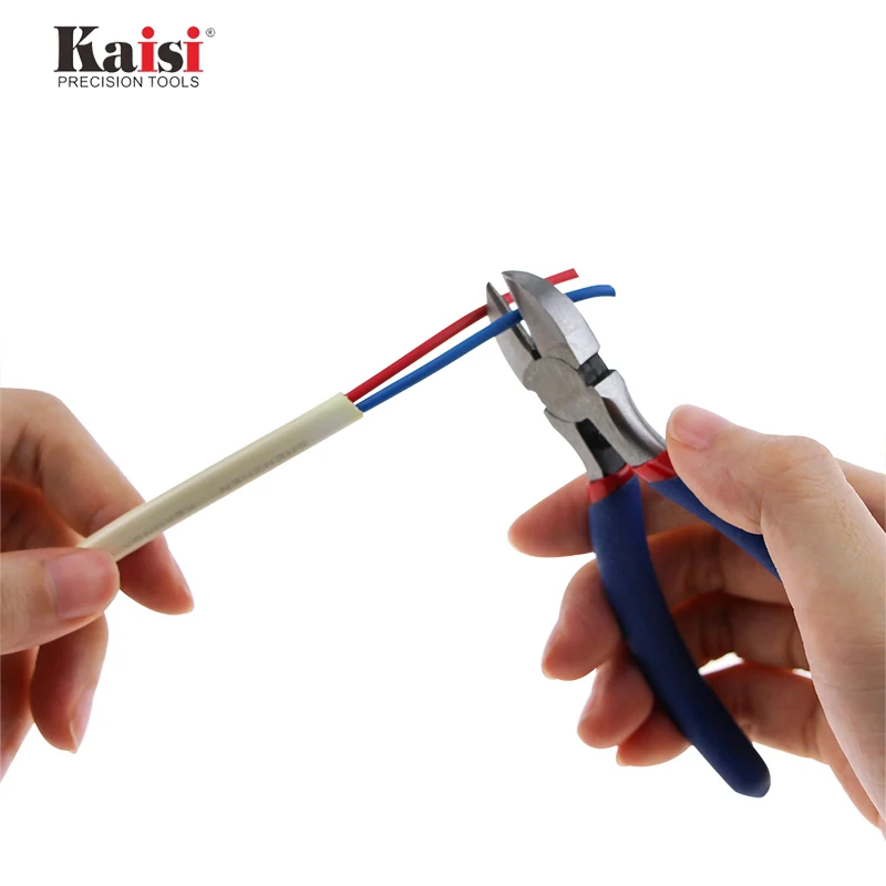 Kaisi KS-011 / KS-021 Chrome Vanadium เหล็กจมูกยาวคีมตัดสายตัดลวดอิเล็กทรอนิกส์เครื่องมือ
