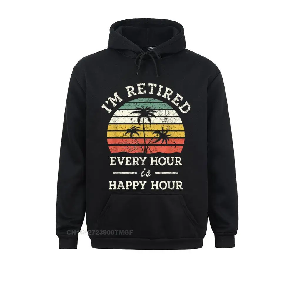 

Retirement Drinking Funny Beer Retired Birthday Autumn Men Hoodies Sportswears Oversized Long Sleeve Sweatshirts