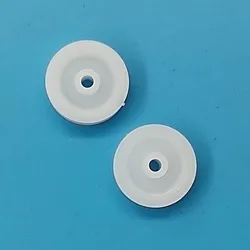 13-2A Plastic Pulley OD=13mm Shaft Hole 1.95mm Tight for 2mm Toy Model Belt Wheel 10pcs/lot