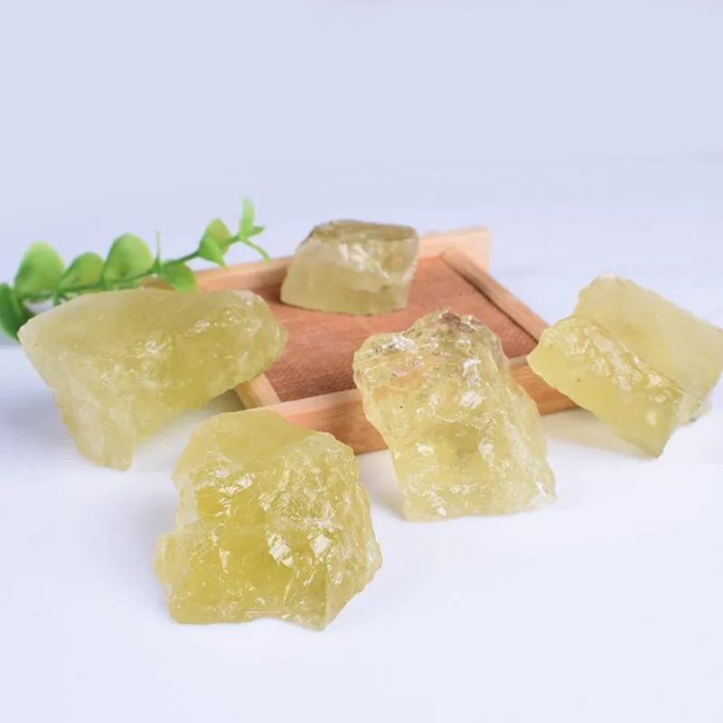 citrine raw crystal quartz rough stone rocks and minerals gemstones natural reiki healing piedras bonsais naturales home decor