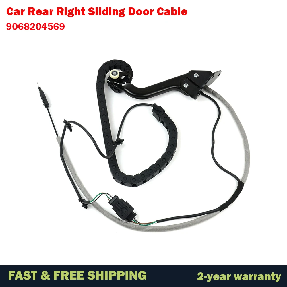 For Mercedes Sprinter VW Crafter 2006 Onwards Car Rear Right Sliding Door Cable Replacement 9068204569