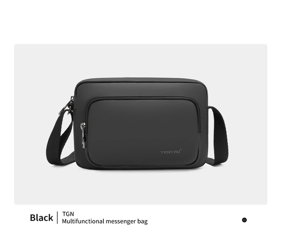 Tigernu Neue 0,2 KG Leichte Mode Männer Schulter Tasche Hohe Qualität Wasserdichte Männliche Mini Taschen Messenger Taschen Für Männer Für frauen – Detail 6