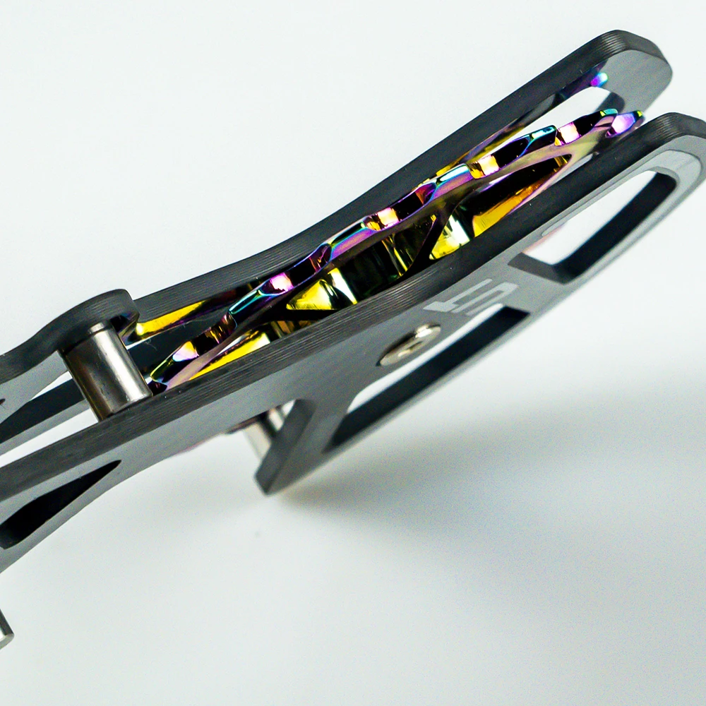 LTWOO UT 105 Fahrrad-Keramiklager Carbon-Faser-Umlenkrollen-Set für Schaltwerke, Passend für Ultegra / DURA ACE / 105 – Detail 12