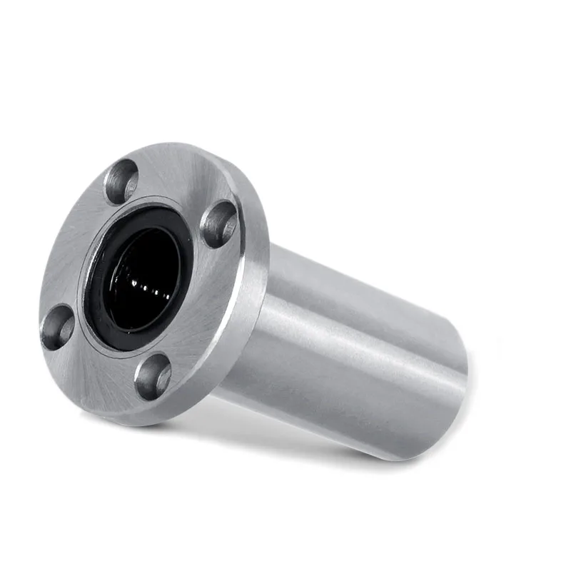 1 قطعة LMF6/8/10/12/13/16/20/25/30/35LUU تطول دائرة شفة الحركة الخطية تحمل الكرة جلبة