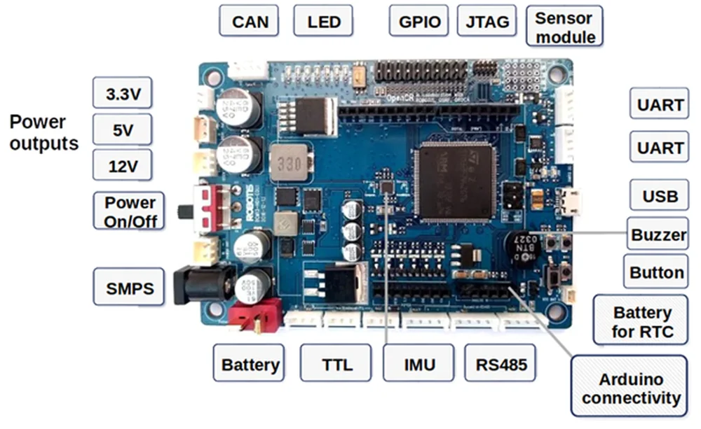 

OpenCR1.0 OpenCR Original factory controller ROS Robot Opencr Turtlebot3 Arduino MPU9250 STM32 IMU Open source accessory