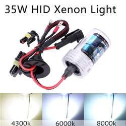 2x 35W HID Xenon Light H4 H7 H8 9005 Conversion H1 H3 H11 Bulb 4300K 6000K 8000K Auto Car Headlight Lamp