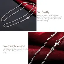 Sterling Silver Chain Necklace 16-30 Inches #5