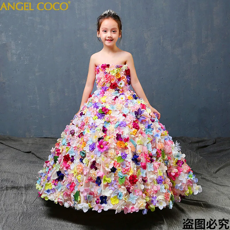 Vestidos Para Reina De La Primavera Infantil Vestido De Desfile De