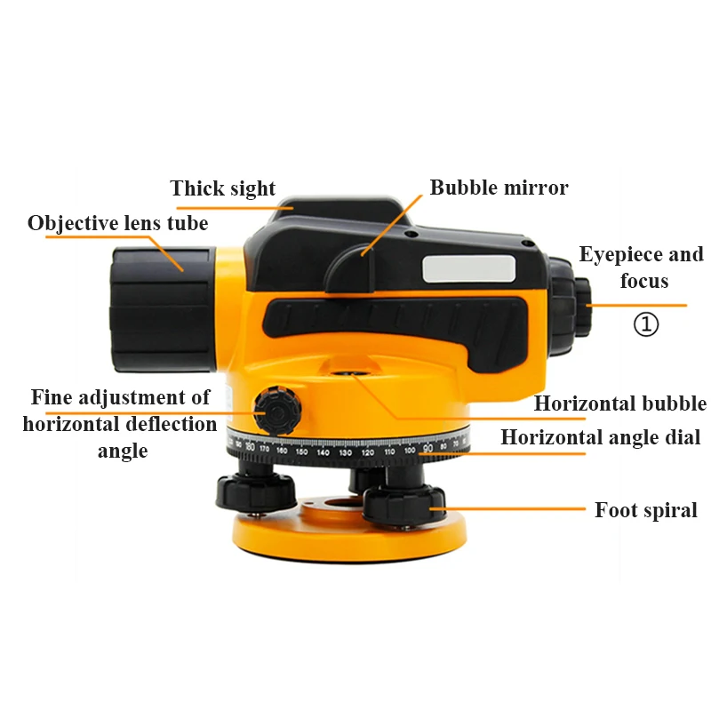 DS-32X strumento di livellamento automatico ottico strumento di livellamento livello di mappatura Tester parallelo strumento di rilevamento ottico