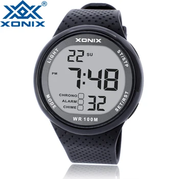 XONIX Classics Sportuhr Relogio Masculino Digitale Tauchen Schwimmen Wasserdicht 100m Reloj Hombre Sumergible Armbanduhr GJ