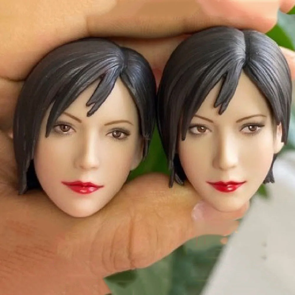 In Stock 1/6 Scale Collectible Ada Wong Head Sculpt Carved Strabismus Eye/Direct Eye Model for 12 inches Body