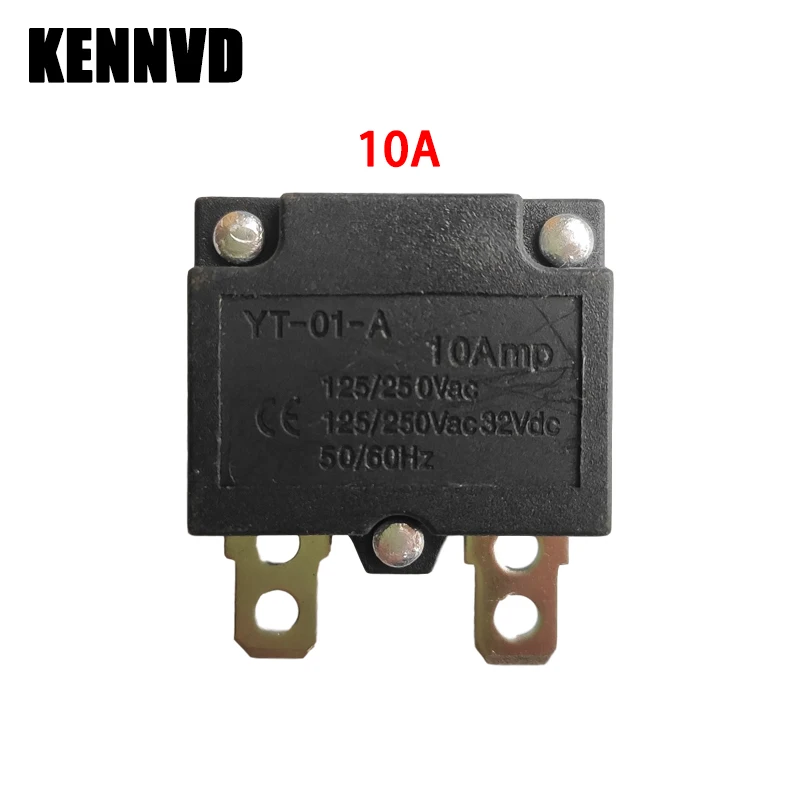 7A 10A 15A 30A Children Electric Car Automatic Circuit Breaker Reset Relay Fuse Circuit Breaker Current Overload Protector