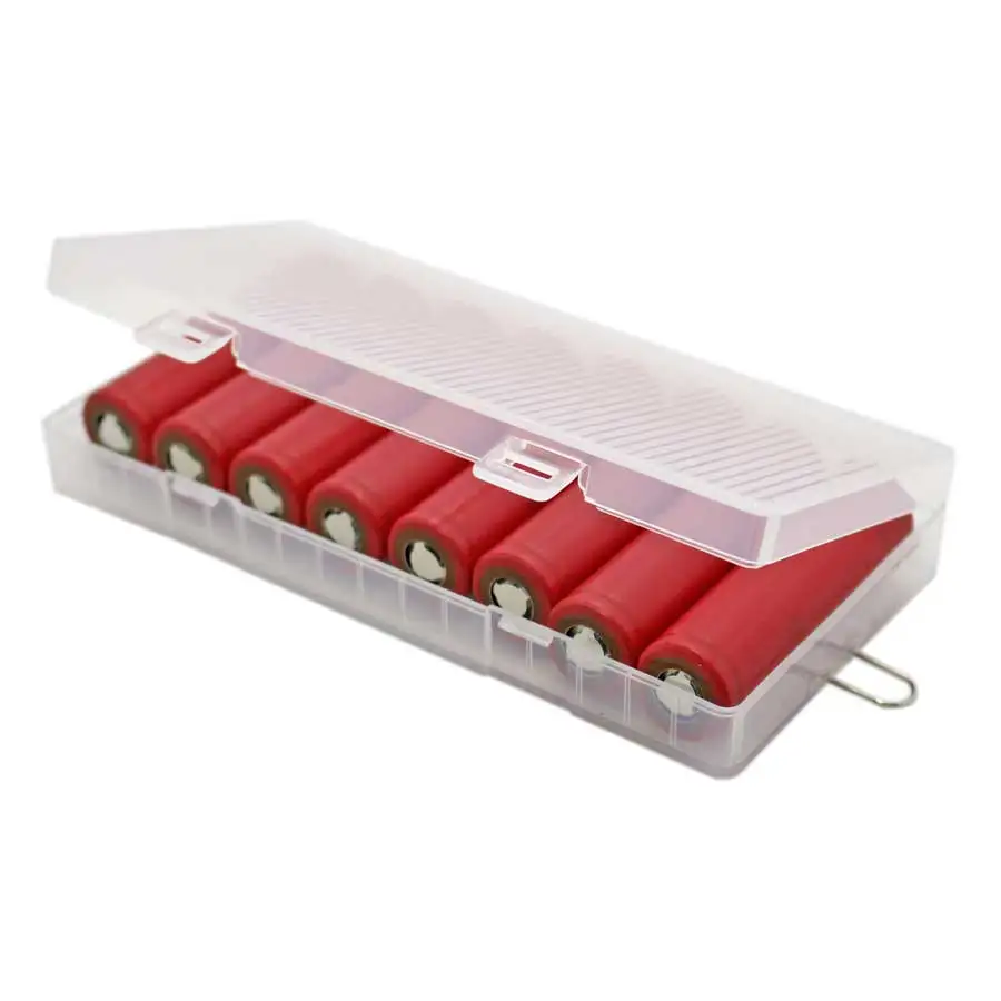 MasterFire 300pcs/lot 8 X 18650 Batteries Case 18650 Power Shell Plastic Storage Box Bag Holder Hard Case Cover Battery Holder