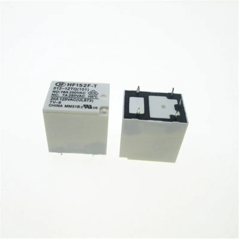 NEW relay HF152F-T 012-1ZTQ HF152F-T-012-1ZTQ  HF152FT 0121ZTQ DIP5 10PCS/LOT