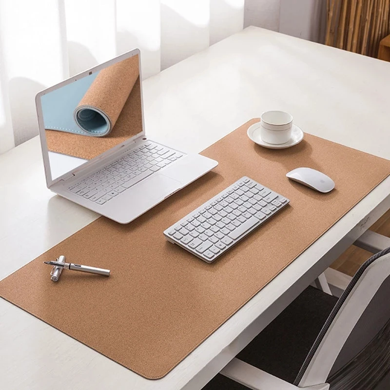 

Double-Side Mouse Pads PU Leather Mousepad Carpet Mouse Mat Anti-dirty Mouse Pad Office Computer Laptop Desk Pad Large HOT