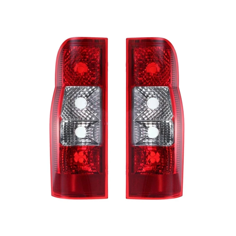 DHBH-Car Rear Bumper Reflector Rear Tail Lamp Brake Light for Ford Transit MK7 2006 - 2014 Panel Van