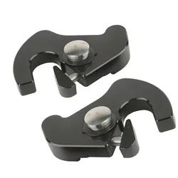 Detachable Rotary Sissy Bar Luggage Rack Docking Latch Clip Kit For Harley Touring Softail Fat Boy Sportster XL883 1200