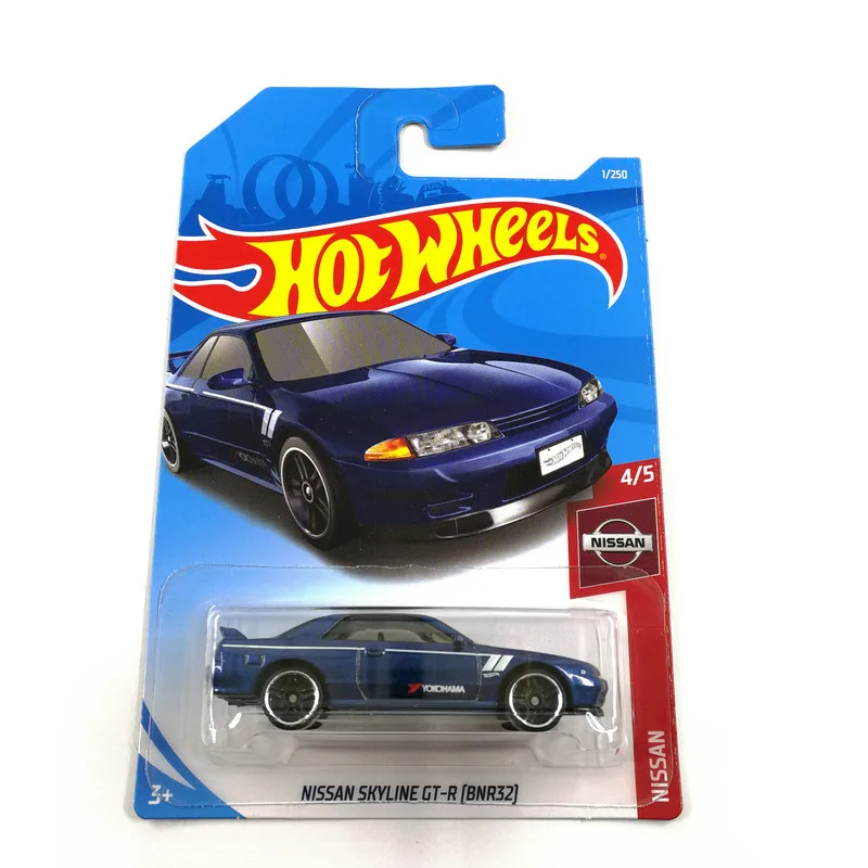 Hot Wheels Cars 2019 NO.1-23 NISSAN SKYLINE  HONDA CIVIC  JEEP WRANGLER  LAND ROVER 1/64 Metal Diecast Model Car