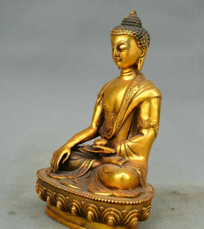 Buddhism Tathagata Buddha Amitabha Sakyamuni Bodhisattva guanyin Bronze Statue