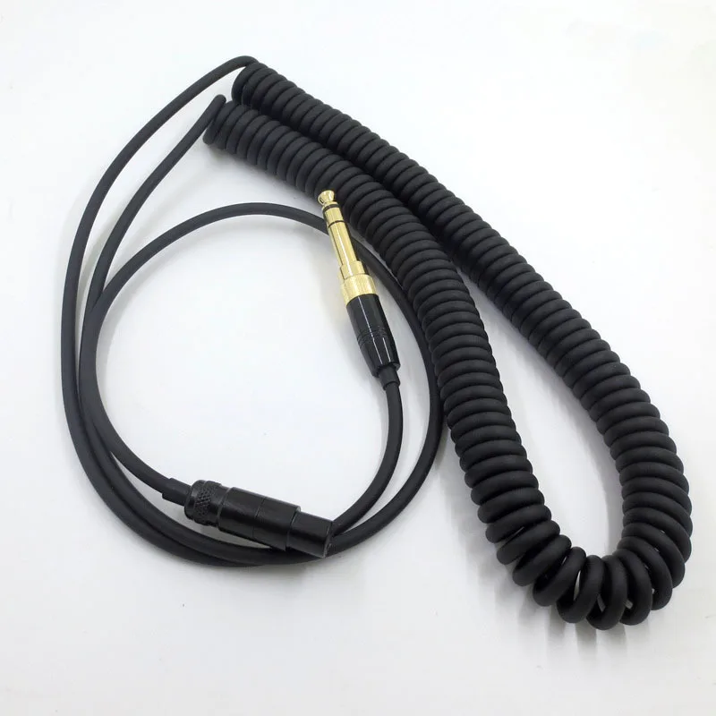 Substituição do fone de ouvido cabeça canon cabo áudio para akg k240 k141 k271 k702 k712 fones de alta qualidade 10.12